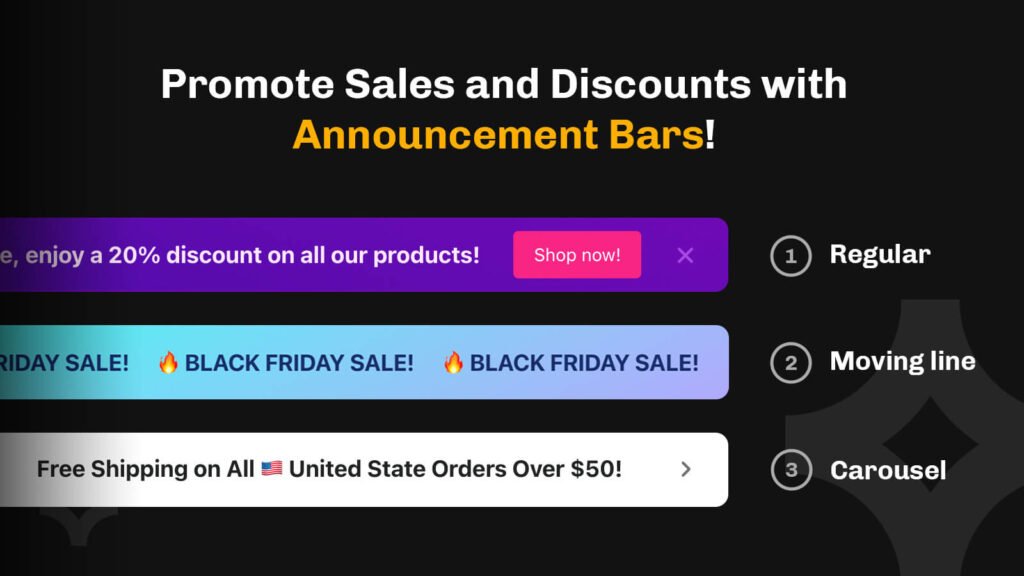 announcement bar shopify
