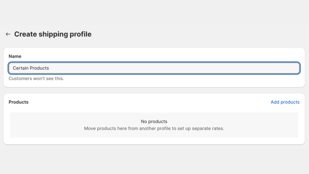 Shopify Free Shipping On Certain Products