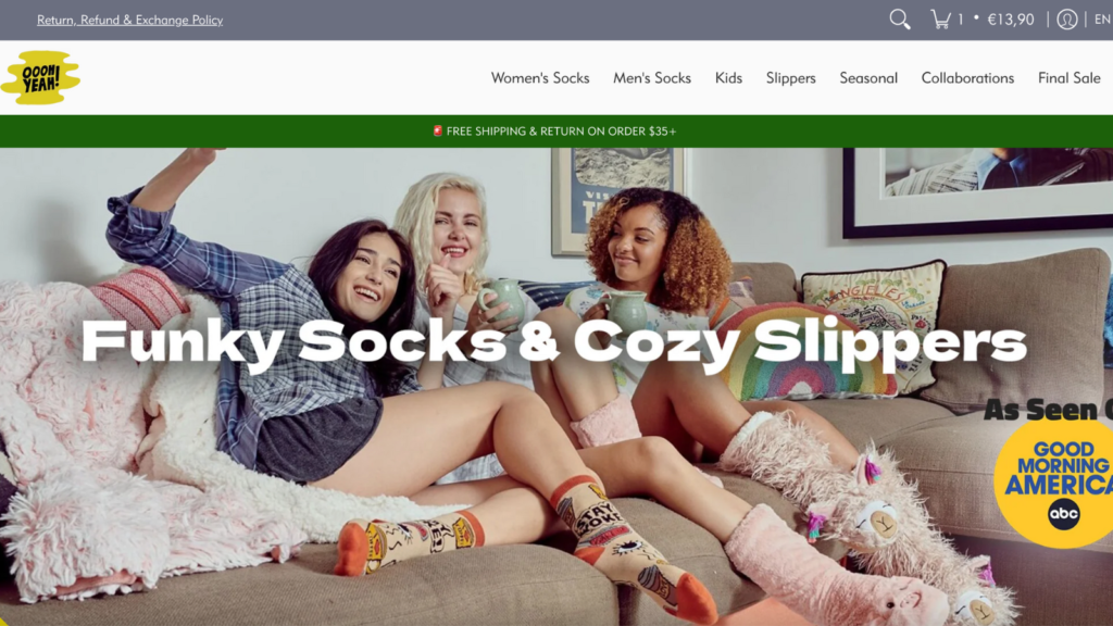 site wide free shipping announcement examples