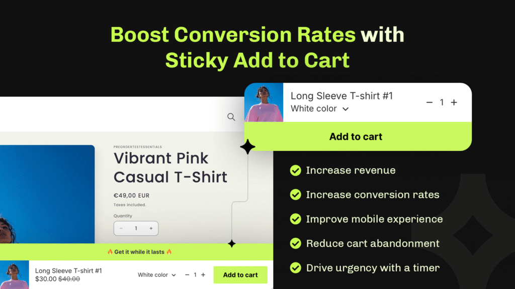 Boost conversions with Essential Shopify cart drawer app